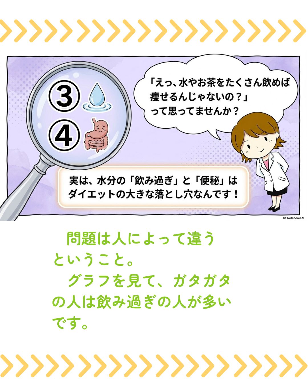 【痩せない理由は4つ】